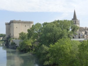 Le château du Roi René et la collégiale royale Sainte-Marthe