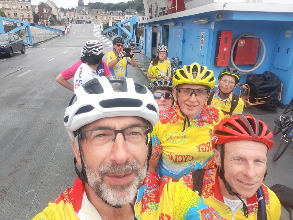 A Duclair, nous prenons le bac.