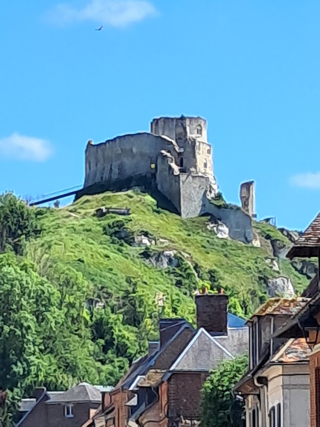 Ruines de château Gaillard aux Andelys